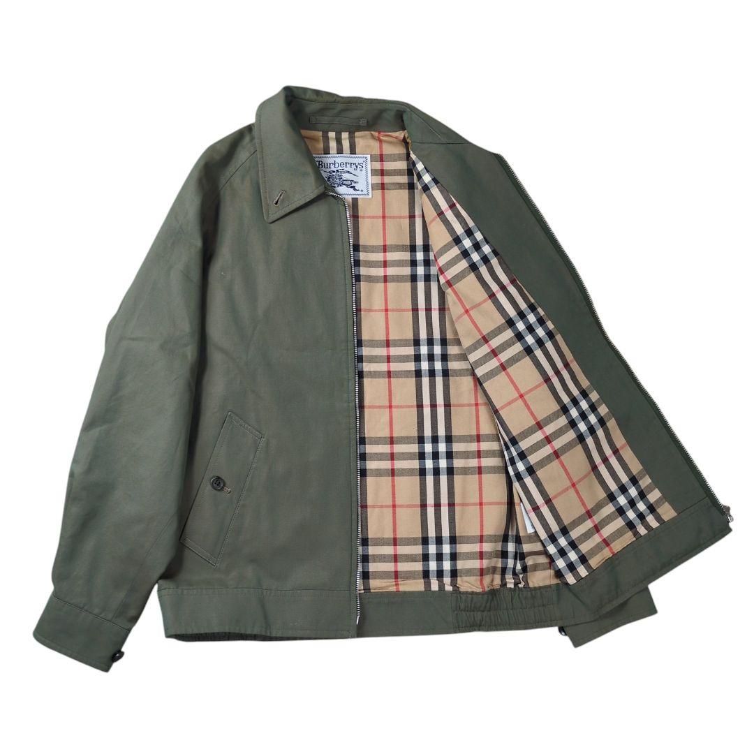 希少】バーバリーズ 90s ノバチェック 玉虫 スウィングトップ