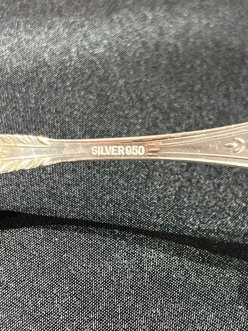 銀製スプーンセット 6本入り SV950