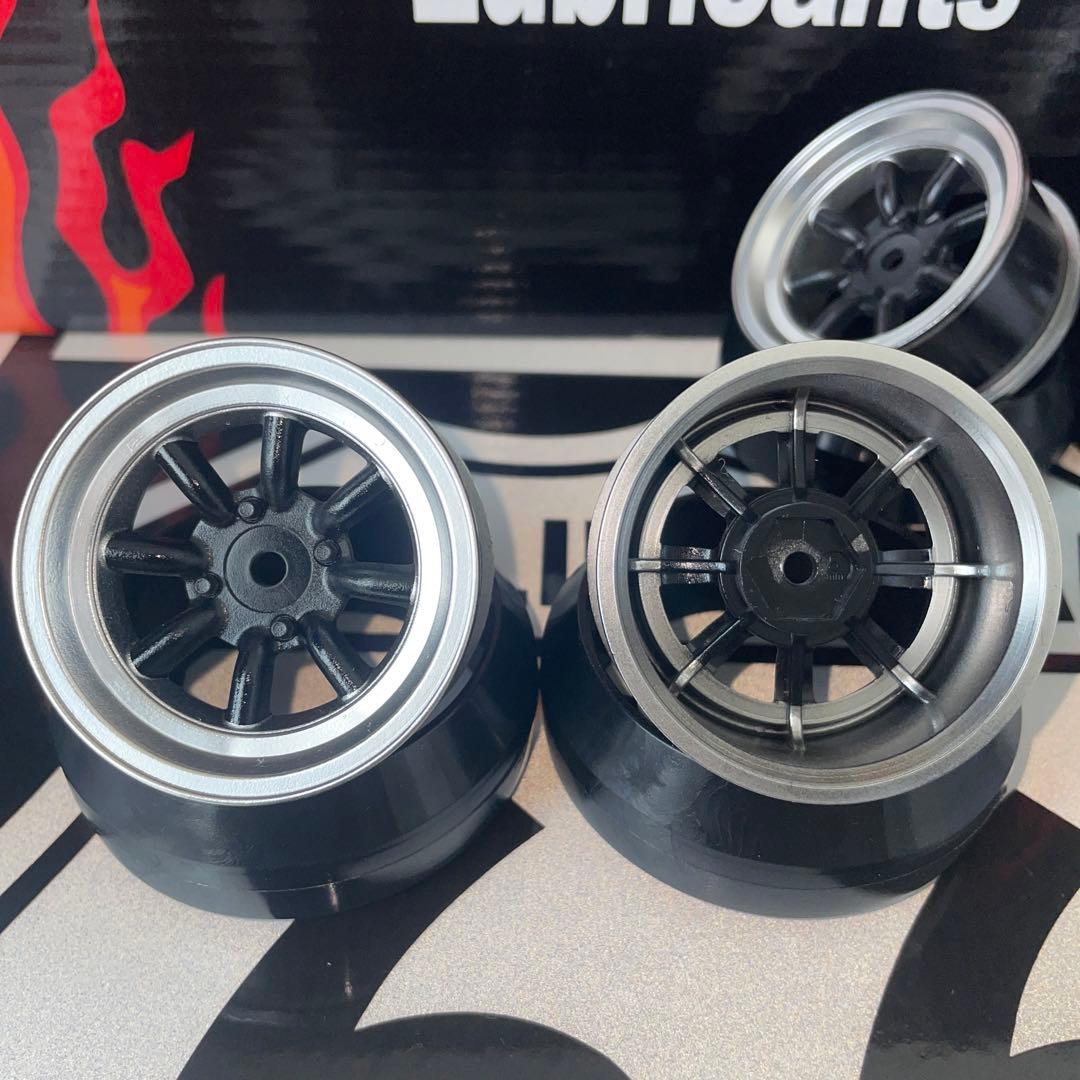 ラジコンホイール1/10 ドリラジ ワタナベ ブラック - メルカリ