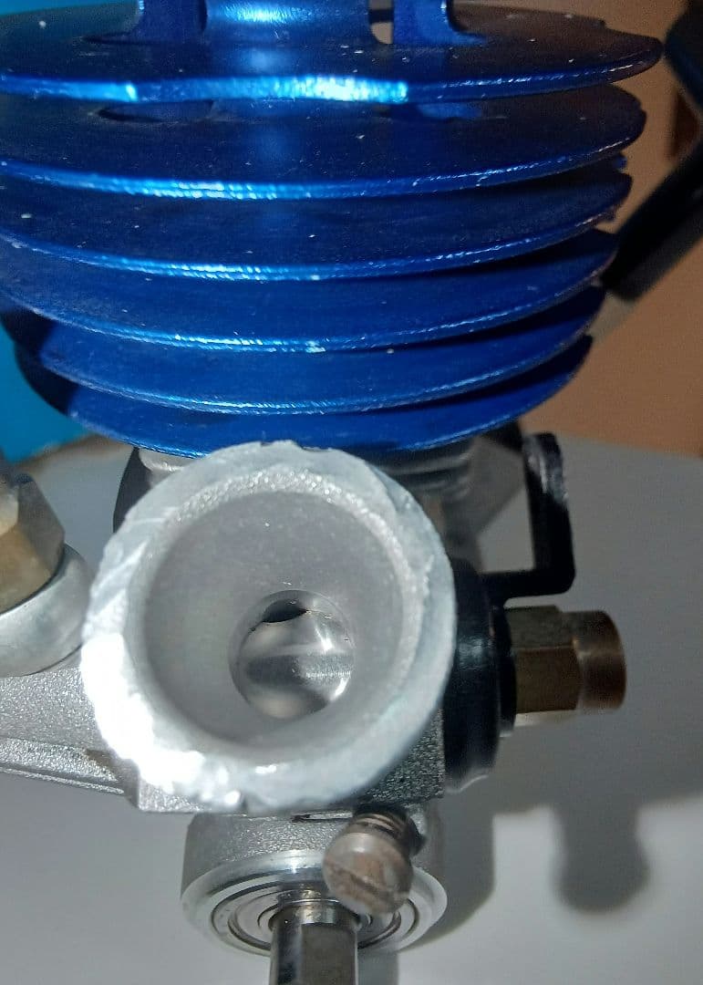 ジャンク扱い ほぼ未使用 O.S. MAX 18CV-Rエンジン ドラムキャブ