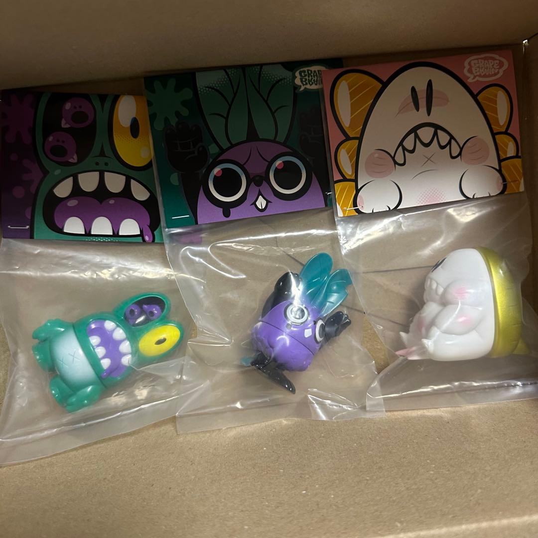 grape brain スリラー　ゲボゲボ　かまぼう　セット　1stカラー　初期