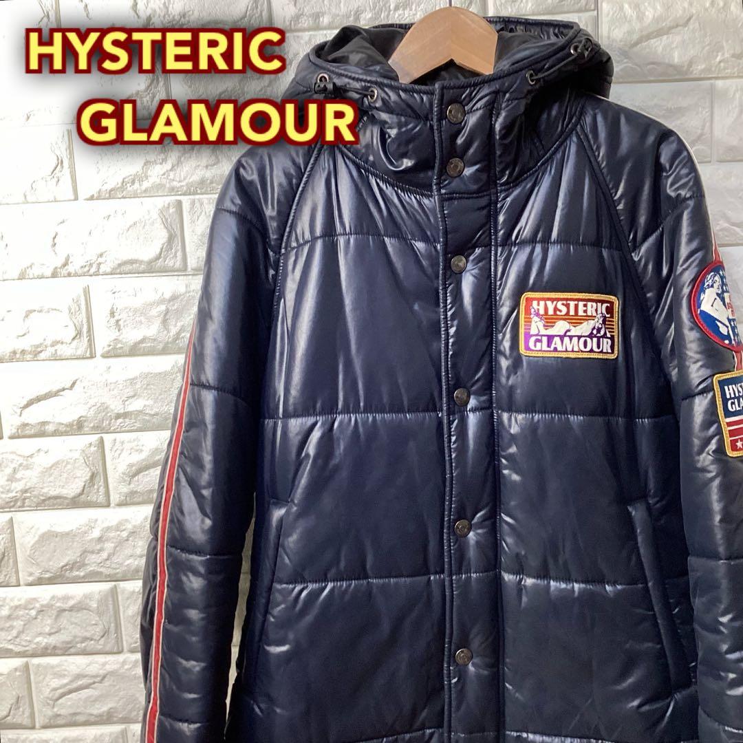 hysteric glamour ヒステリックグラマー　ワッペン中綿ジャケット