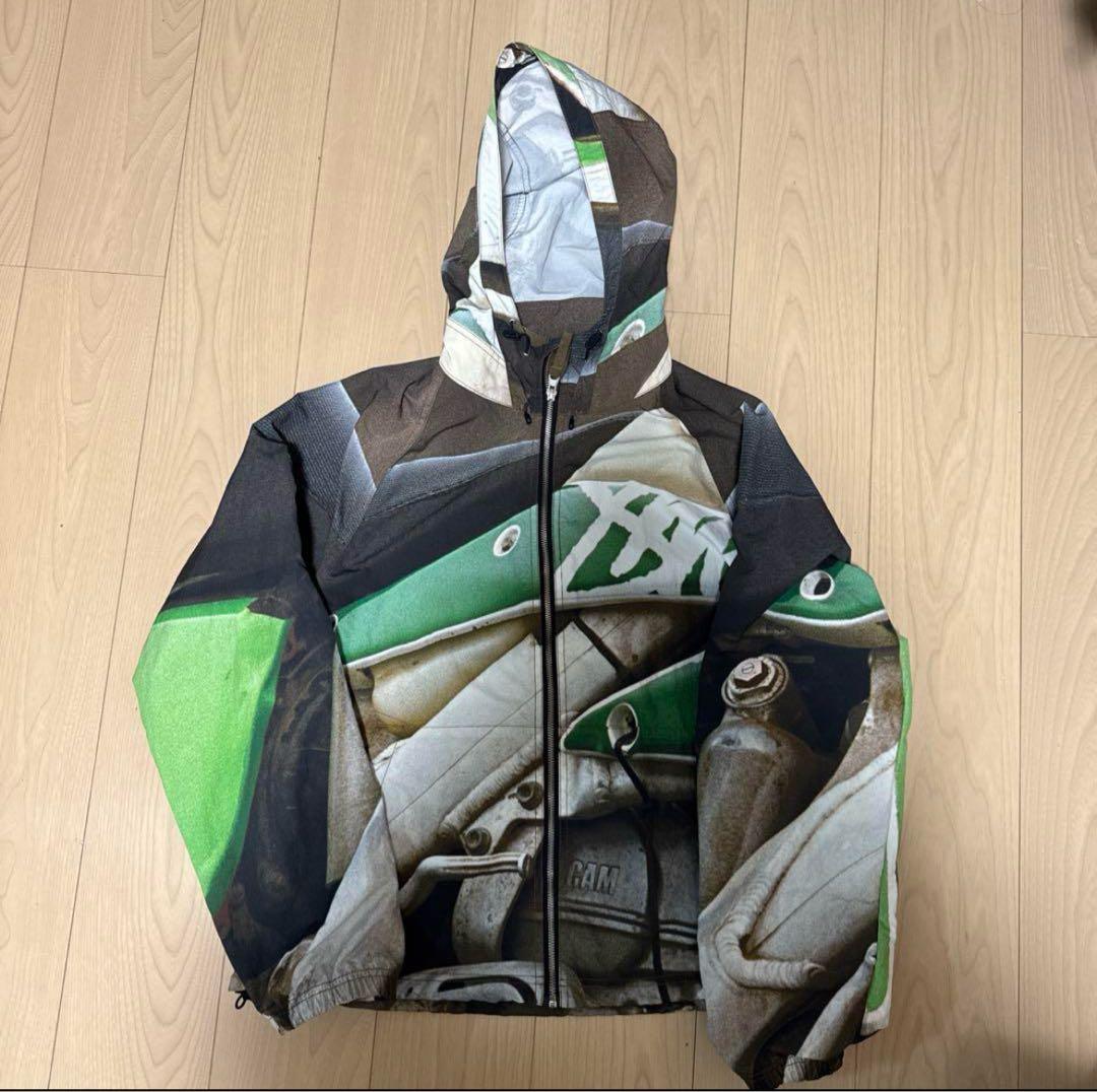 ジャケット・アウター Stussy Beach Shell Baja Print Multi