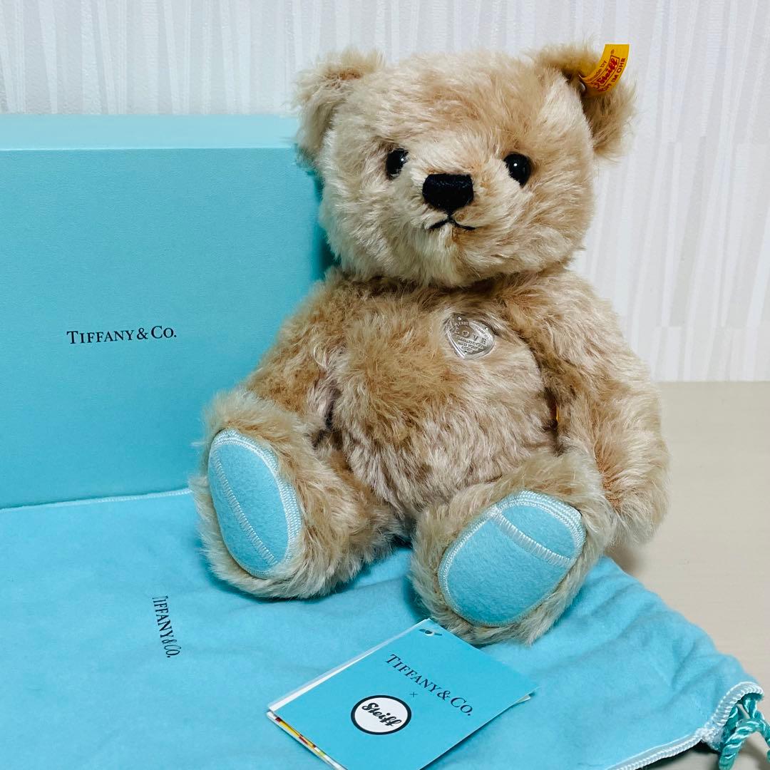Tiffany ティファニー Steiff シュタイフ テディベア ぬいぐるみ Just Arrived!! Tiffany×Steiff Return to Love Teddy Bear🧸✨ For
