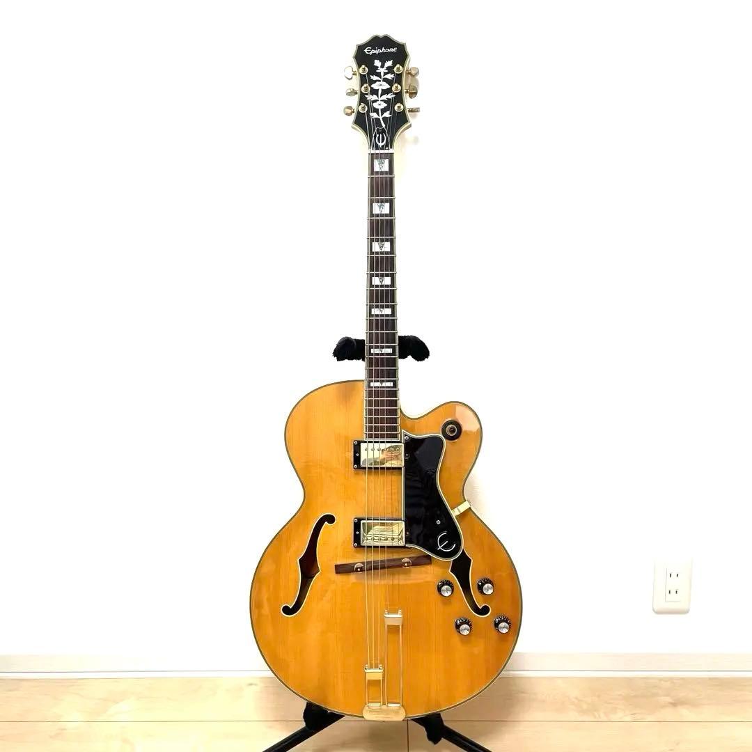 【美品】Epiphone Broadway NA Vintage Natural Epiphone Broadway - Vintage Natural – nafiriguitar.com