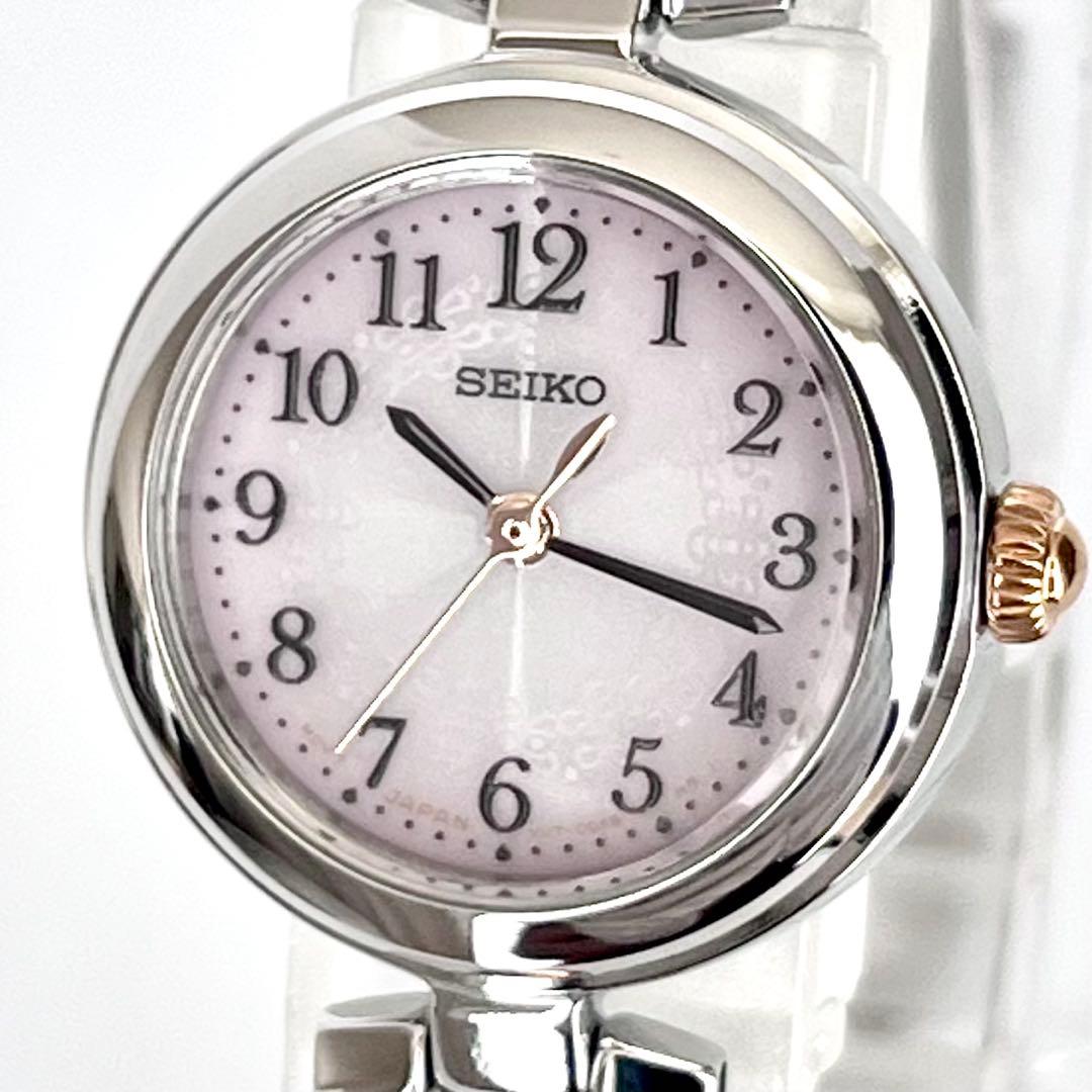 セイコー SEIKO レディース 腕時計 稼働 ソーラー 磨き済み s2180