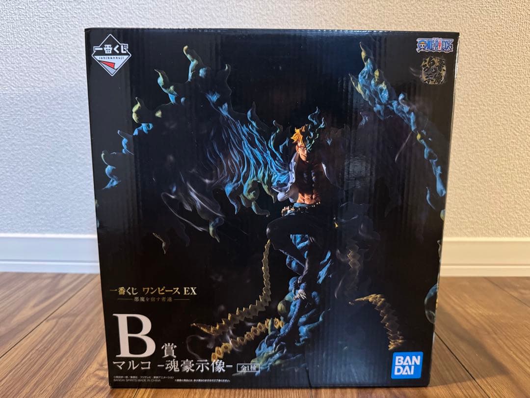 【未開封】ONE PIECE 一番くじ　B賞　マルコ　魂豪示像