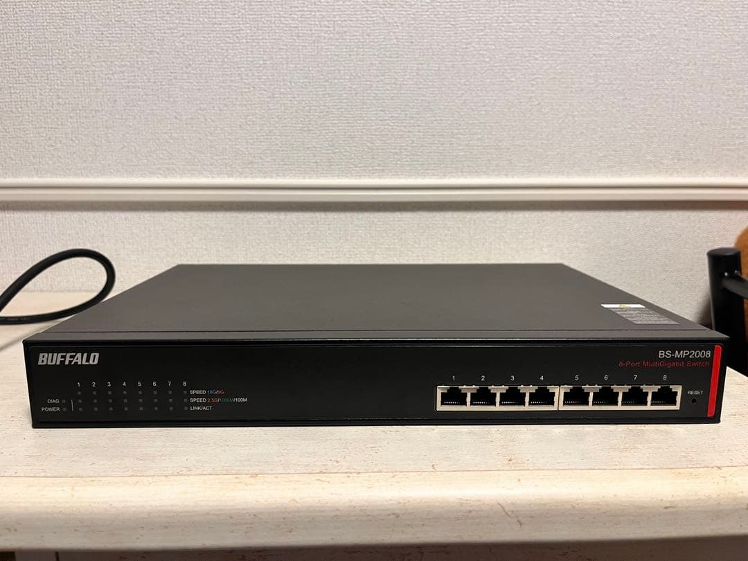 N*o様 BUFFALO バッファロー BS-MP2008 8ポートスイッチング