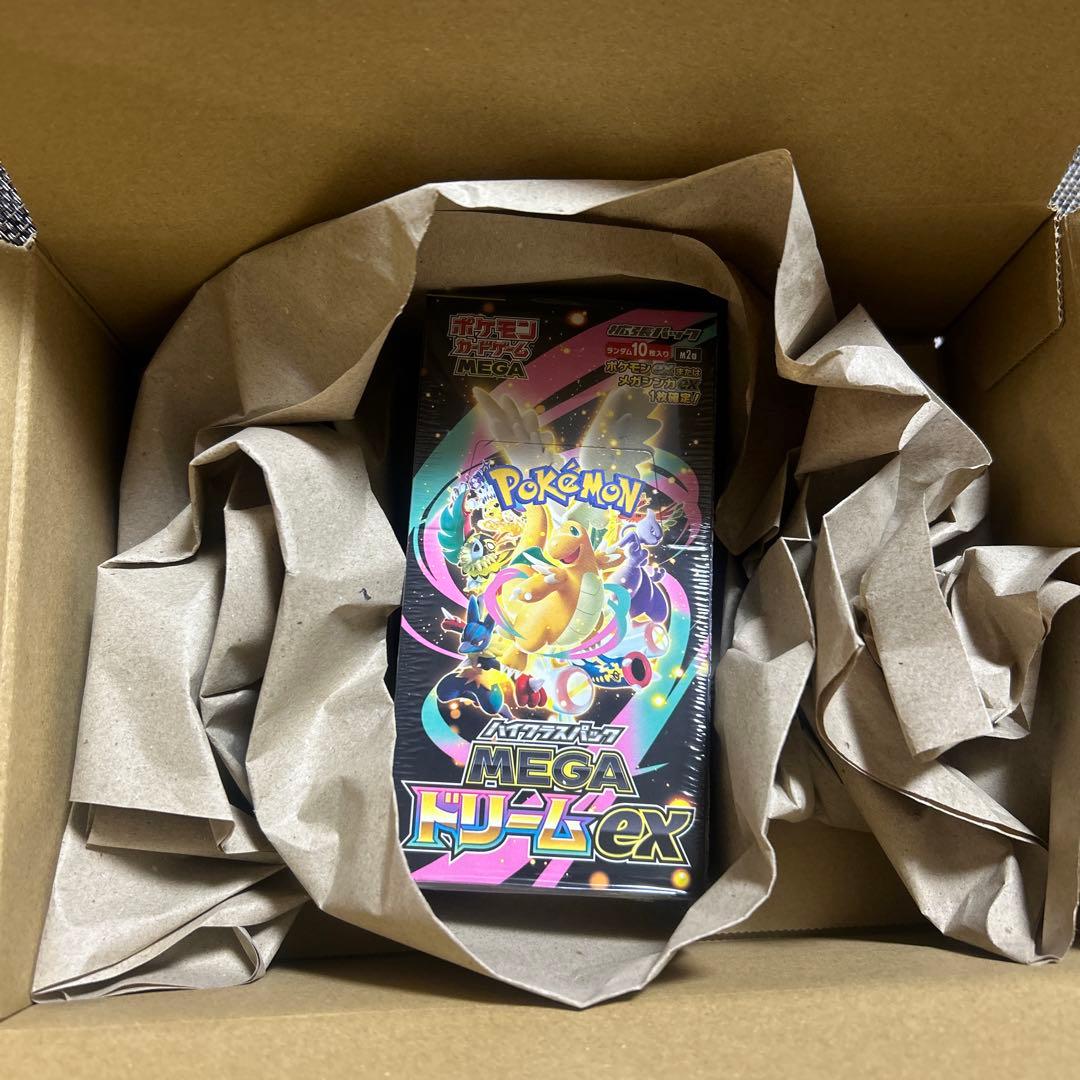【新品未開封】ポケモンカード MEGAドリームex シュリンク付BOX ポケモンカード MEGA ドリームex BOX 未開封 シュリンク付き｜Yahoo