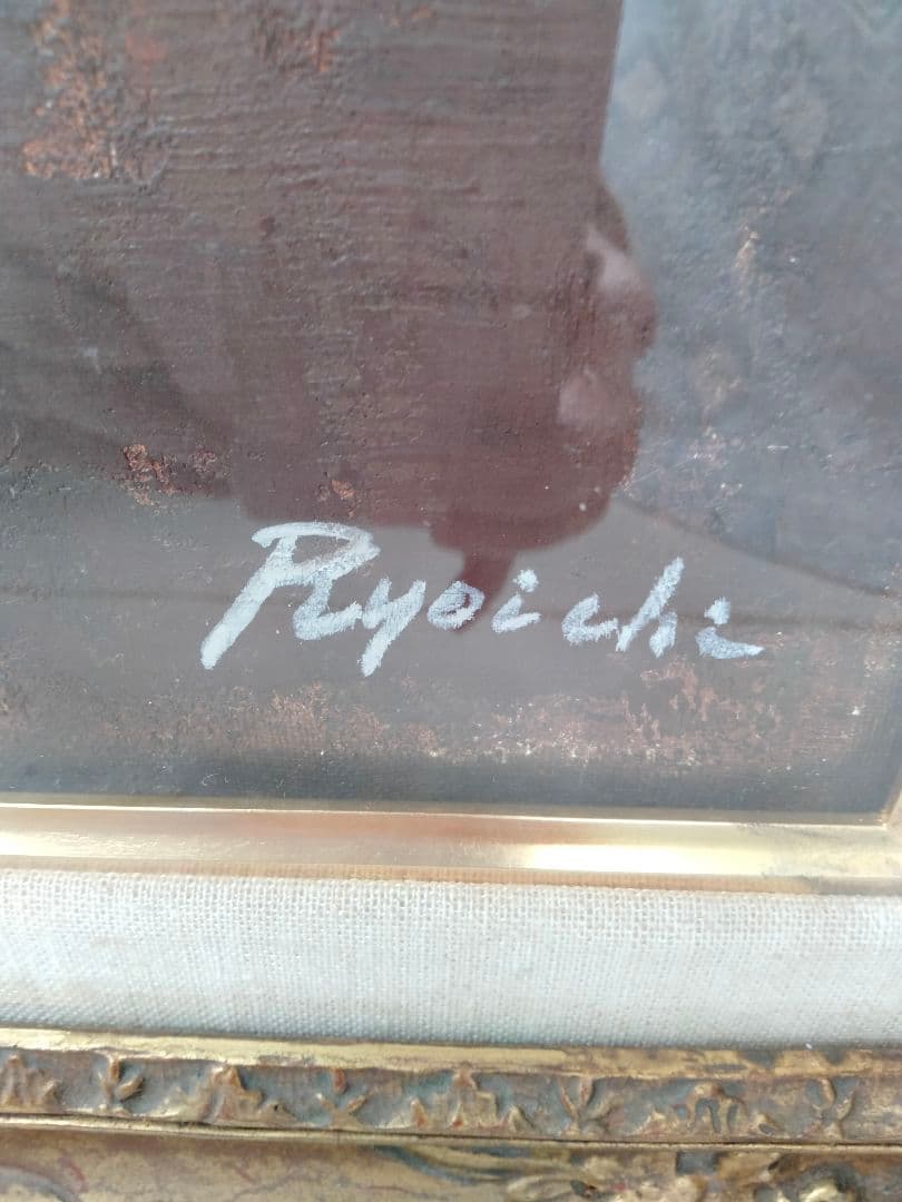 油絵 小笠原亮一 ポピー - メルカリ