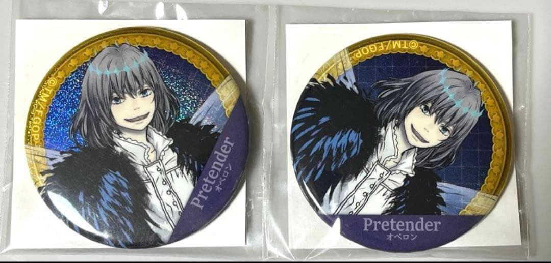 fgo オベロン 缶バッジ ガチャメイト - メルカリ