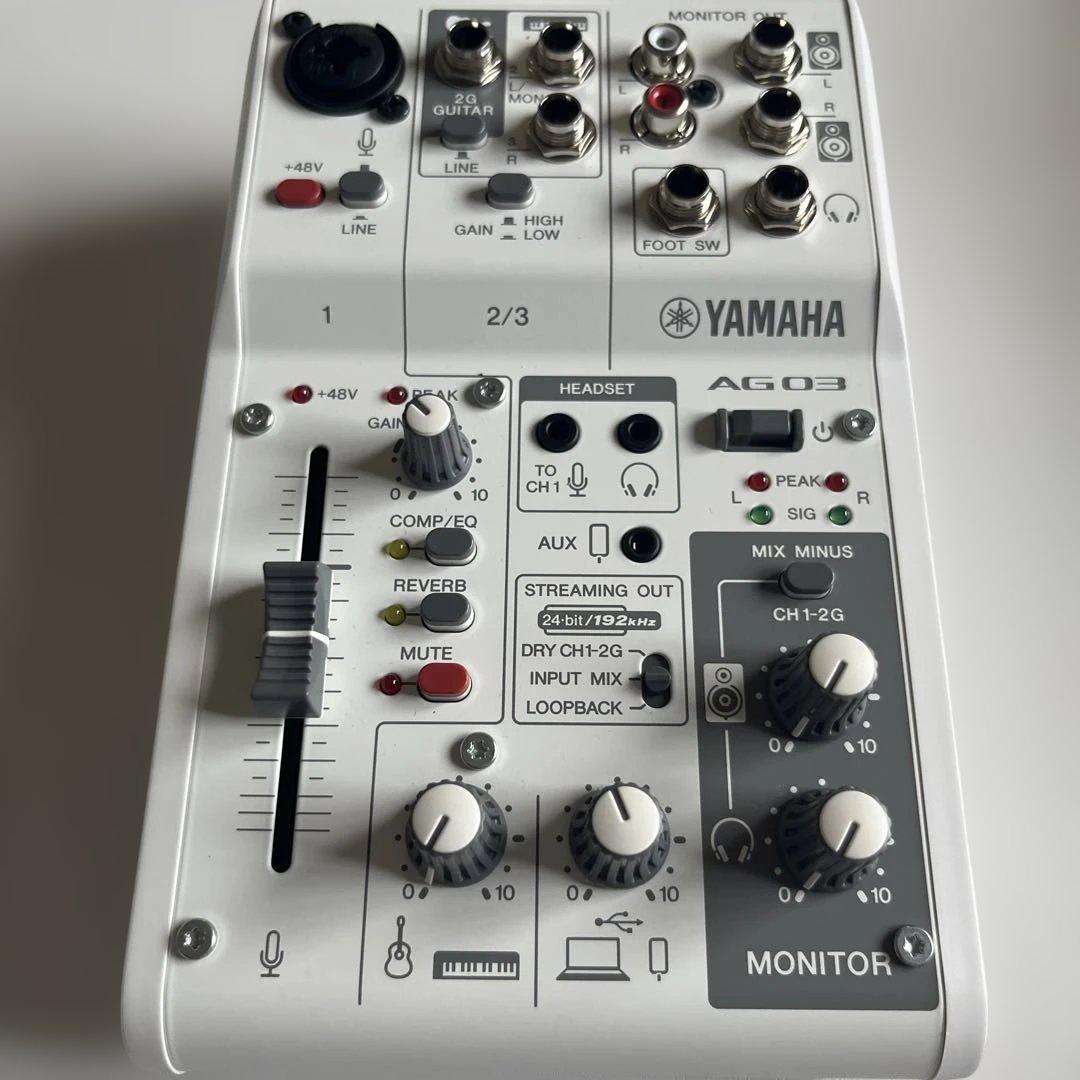 YAMAHA AG03MK2 ミキサー