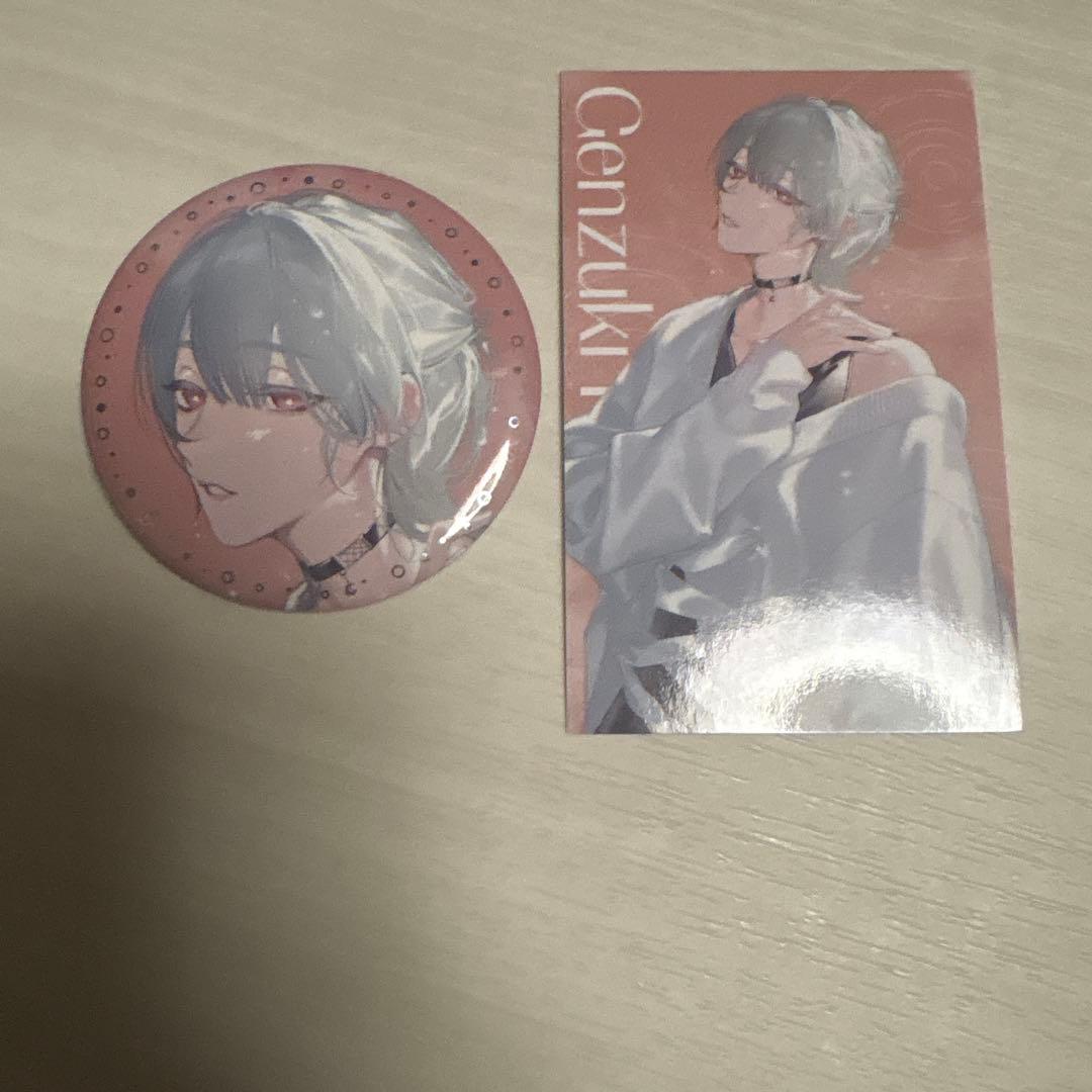 にじさんじ 弦月藤士郎 SUISAI RAIN 缶バッジ+カードセット - メルカリ