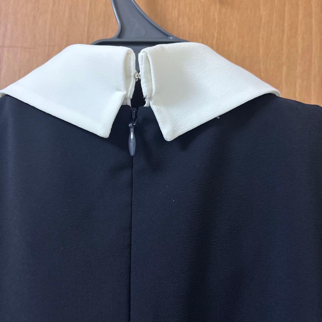 新作 CADUNE カデュネ ＜川上桃子さんコラボ＞ 衿付きブラウス コン 38