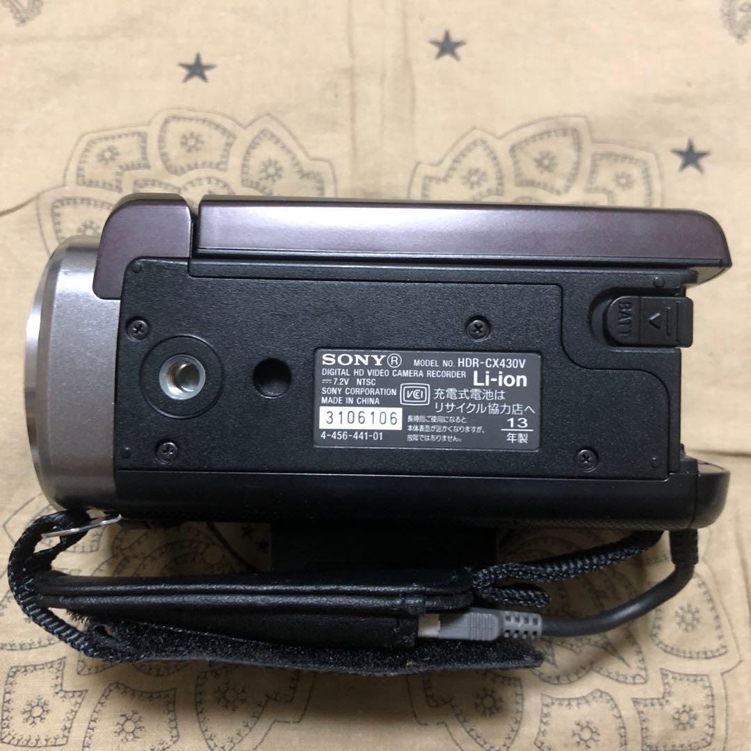 SONY HDR-CX430V GPS搭載 ビデオカメラ ハンディカム SONY Digital