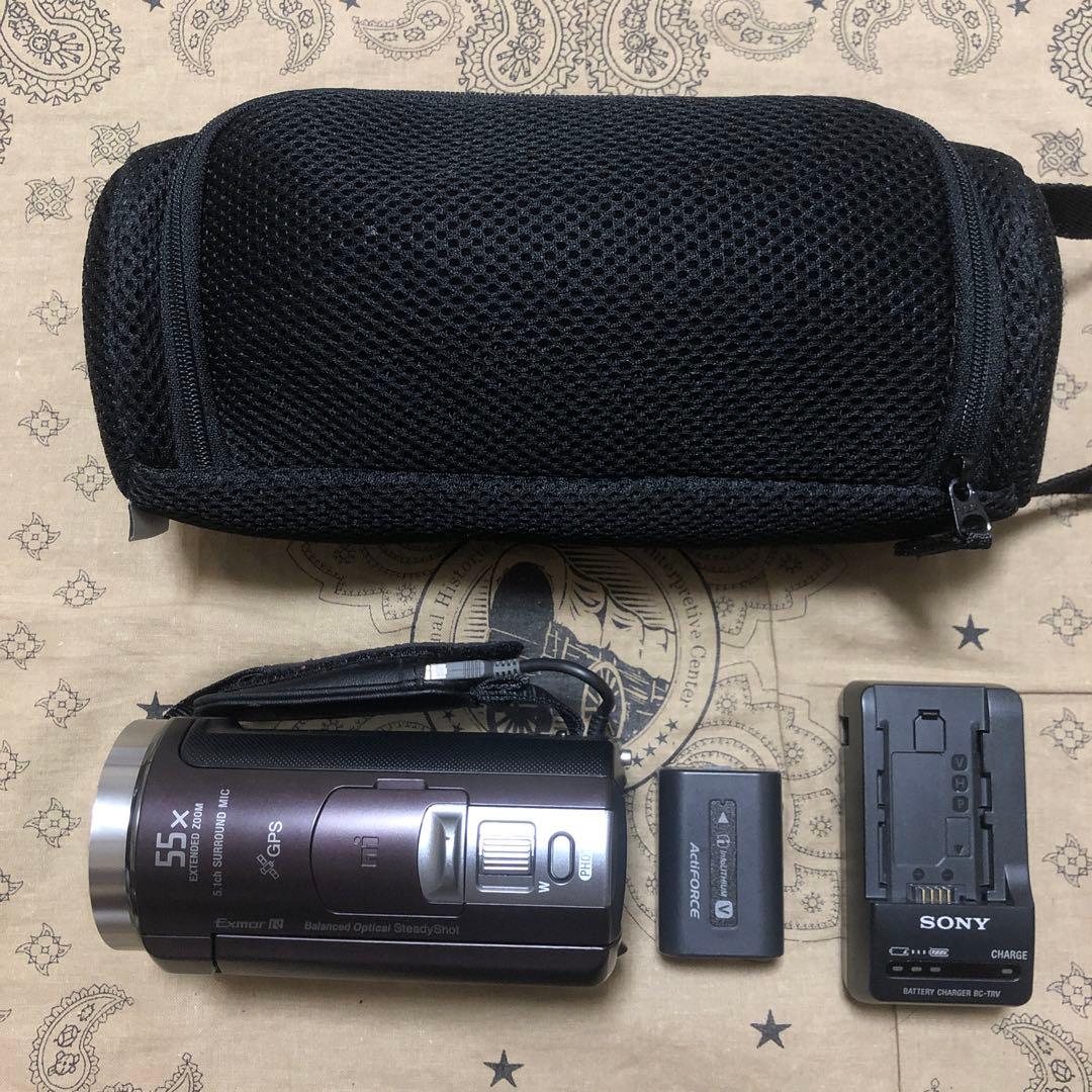 SONY HDR-CX430V GPS搭載 ビデオカメラ ハンディカム SONY Digital