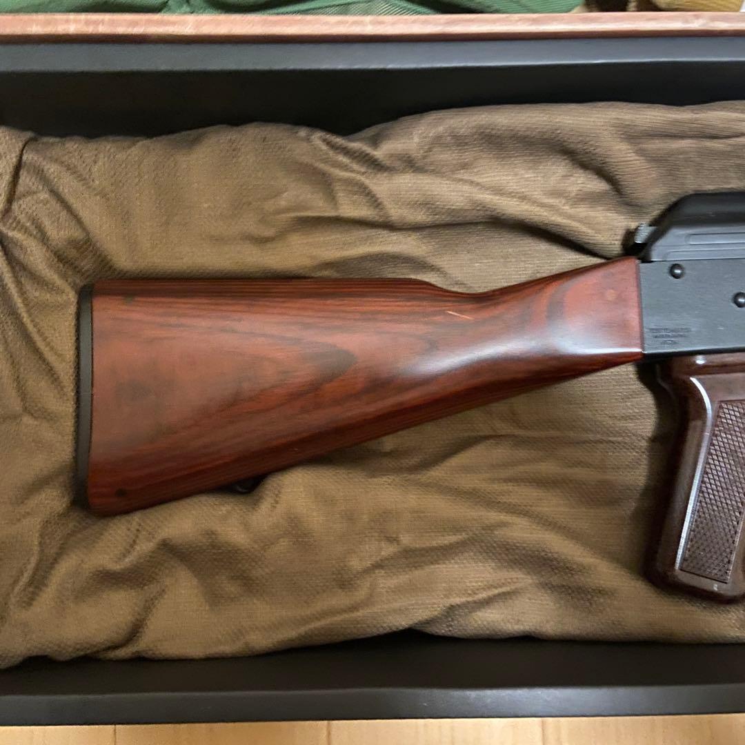 東京マルイ AKM ガスガン 3マガジン スリング マグポーチ付き - メルカリ