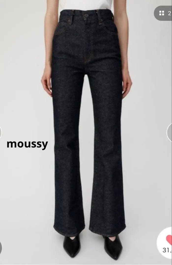 マウジー moussy デニムハイライズ・フレアパンツ 楽天市場】A PERFECT DENIM FLARE +/アパーフェクトデニムフレア+