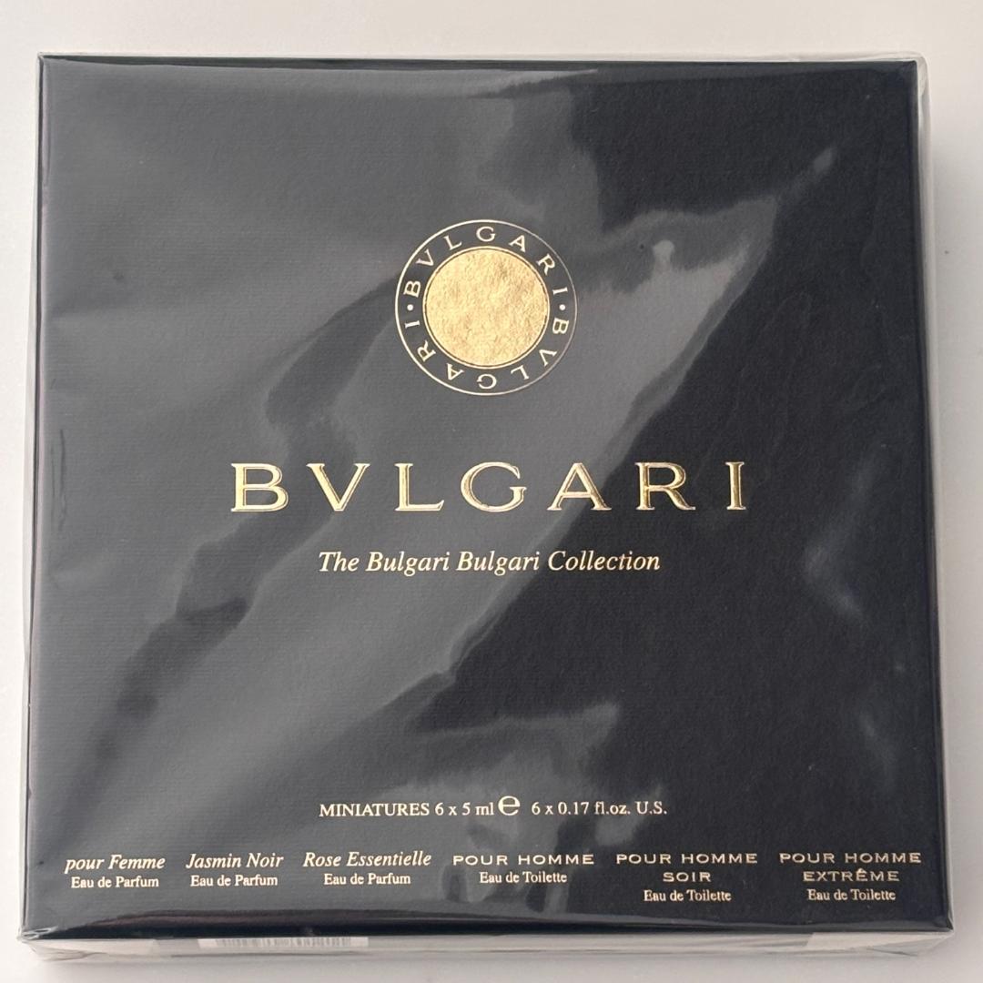ブルガリ 香水 ミニチュアコレクション 6本セット 未開封 箱難あり