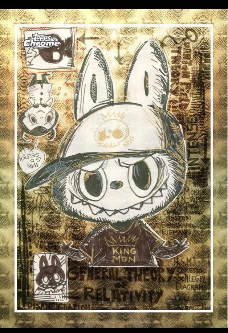 Topps Chrome 10周年記念ボックス ラブブ カード - メルカリ