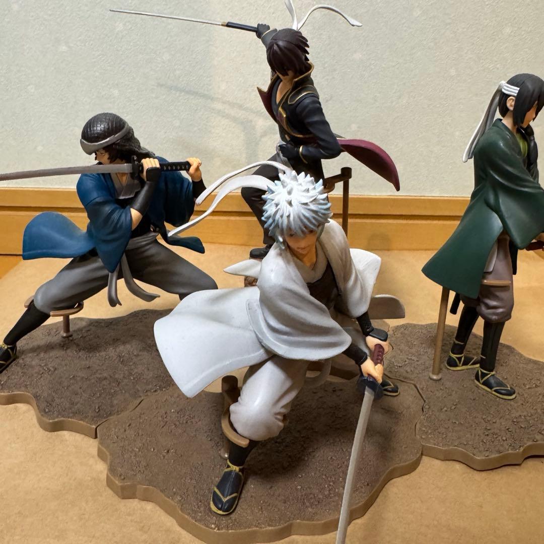 一番くじ銀魂BCDE賞4体フィギュアセット