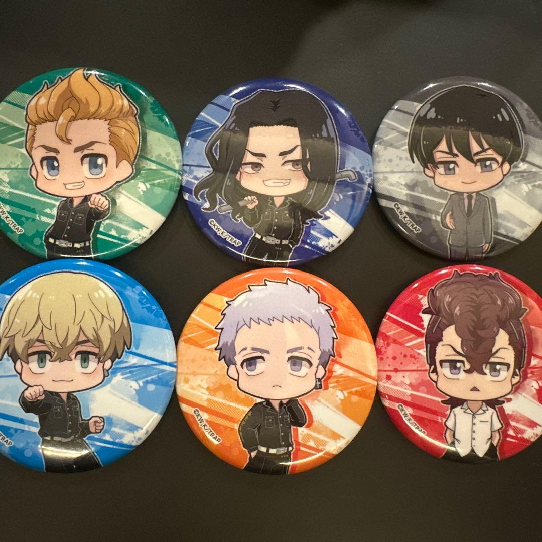 東京リベンジャーズ 缶バッジ 6種類セット - メルカリ