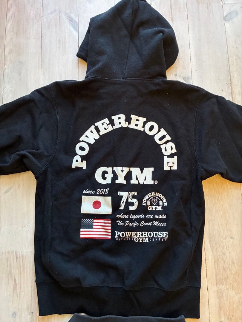 POWERHOUSE GYM パーカー、パンツ セットアップ