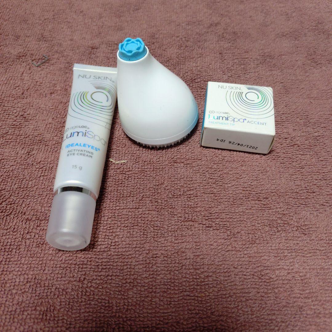 NU SKIN LumiSpa Accent 洗顔ブラシ セット　目元ケア
