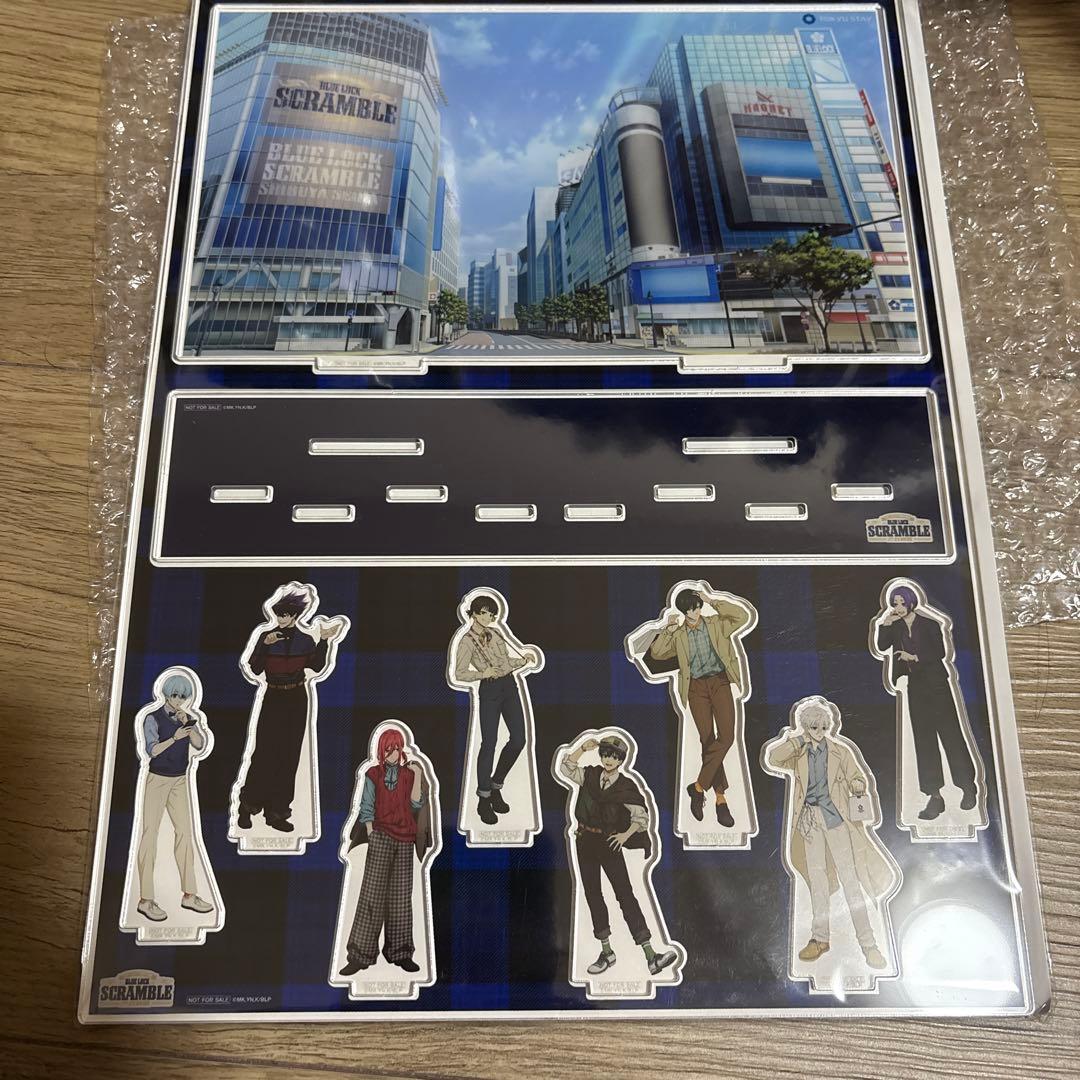 ブルーロック 東急不動産 渋谷制覇 東急ホテル　宿泊者限定　アクリルジオラマ TVアニメ『ブルーロック』×東急不動産 BLUE LOCK SCRAMBLE -渋谷制覇