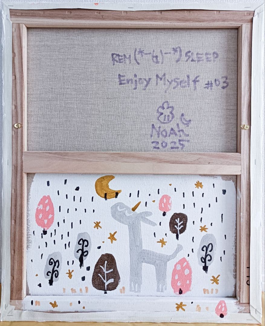 ✿月野乃亜 Unique F15／652×530mm 現代アート EM#03