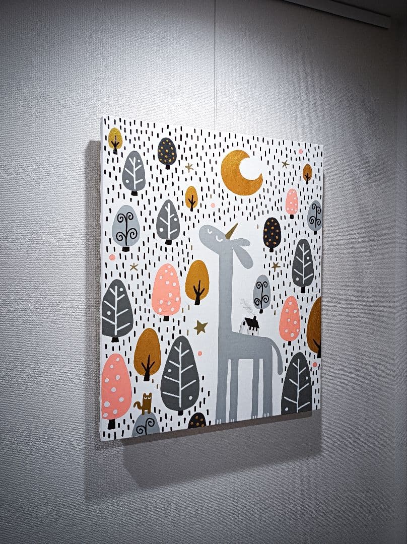 ✿月野乃亜 Unique F15／652×530mm 現代アート EM#03