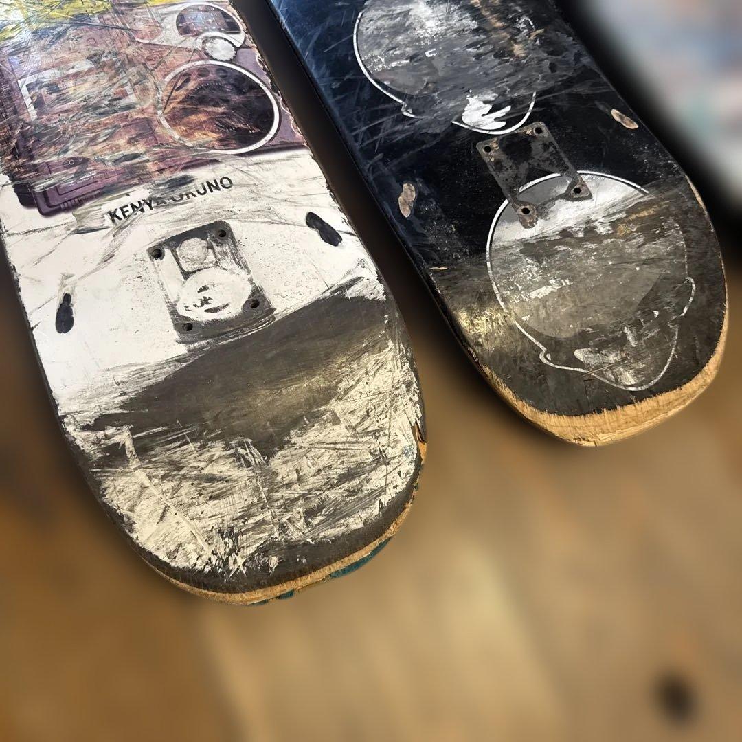 スケボー 廃デッキ 5枚セット DIY サイズミックス - メルカリ