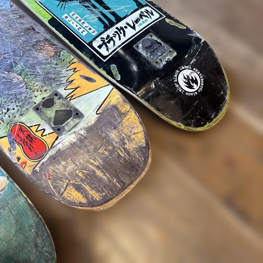 スケボー 廃デッキ 5枚セット DIY サイズミックス - メルカリ