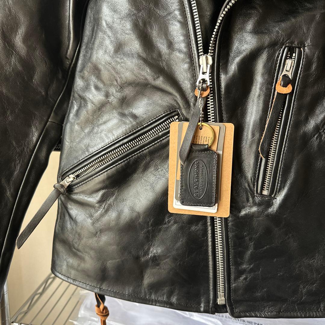 1930年代復刻 SAN MATEOピーターズ型茶芯ホースハイド 1.3mm L