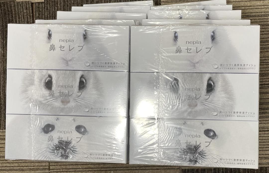 ネピア　鼻セレブティシュ　200組3P×14セット　合計42箱　まとめ売り