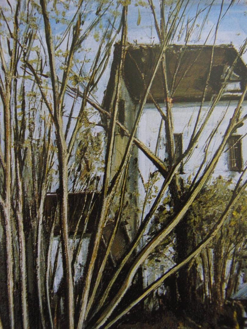 ベルナール・ビュッフェ「Sable,le vieux moulin」 - メルカリ