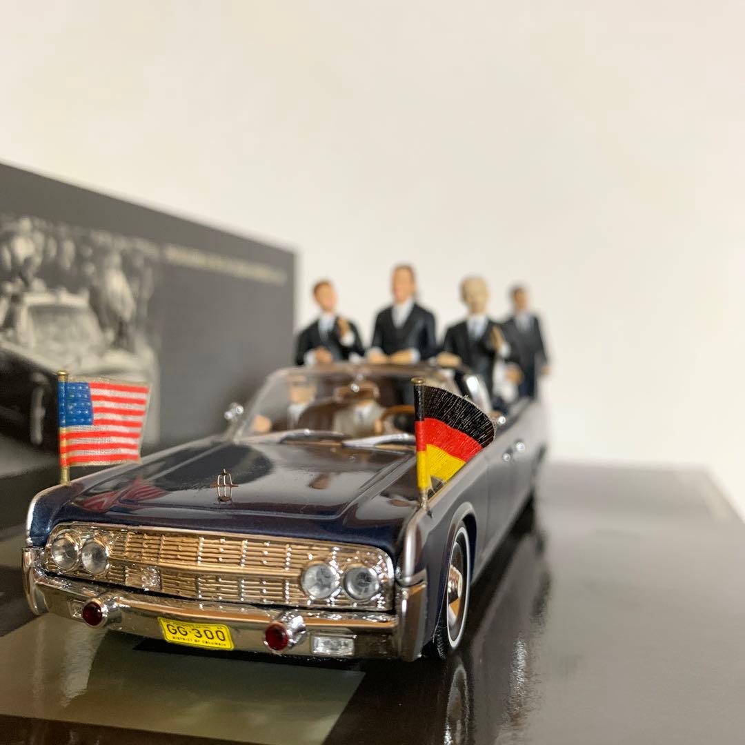 USA ケネディ大統領 リンカーンコンチネンタル ベルリン'63 パレード