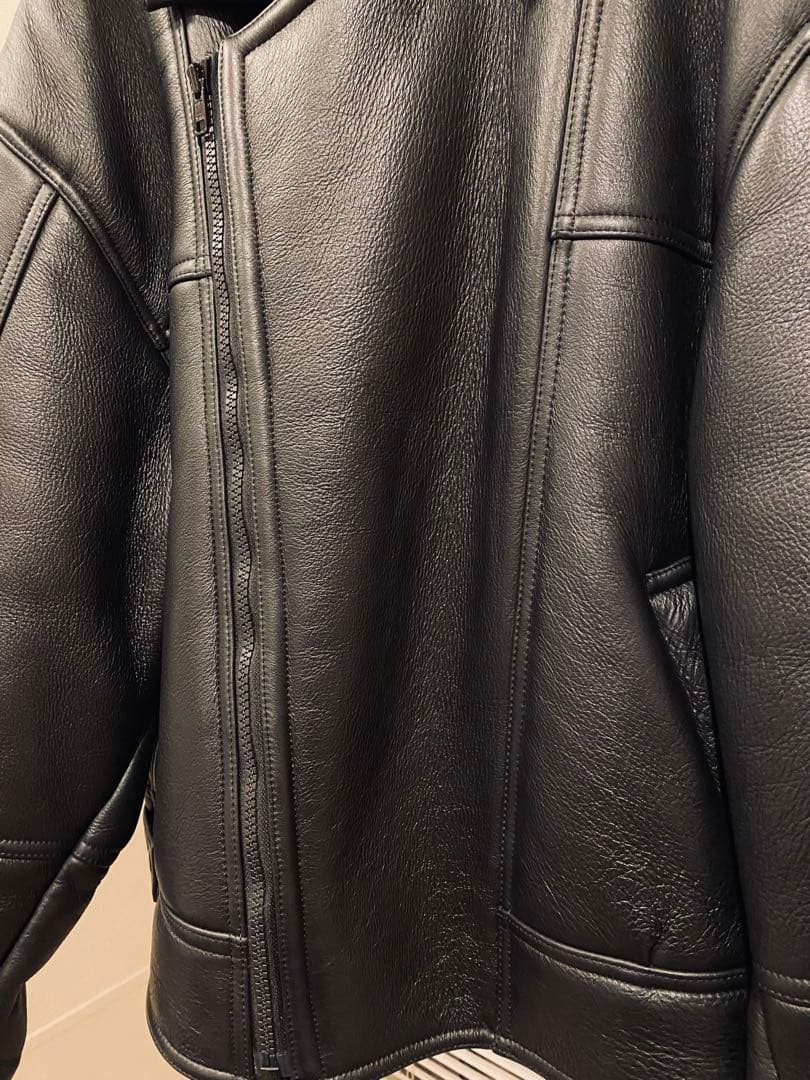 最終値下ssstein 別注OVERSIZED MOUTON レザー - メルカリ