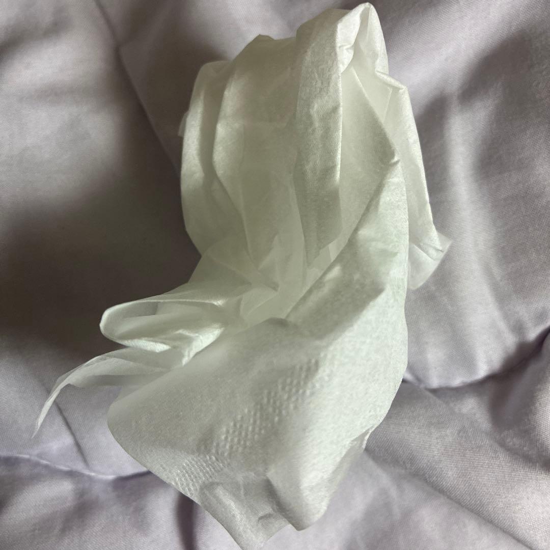 ホワイトポケットティッシュ