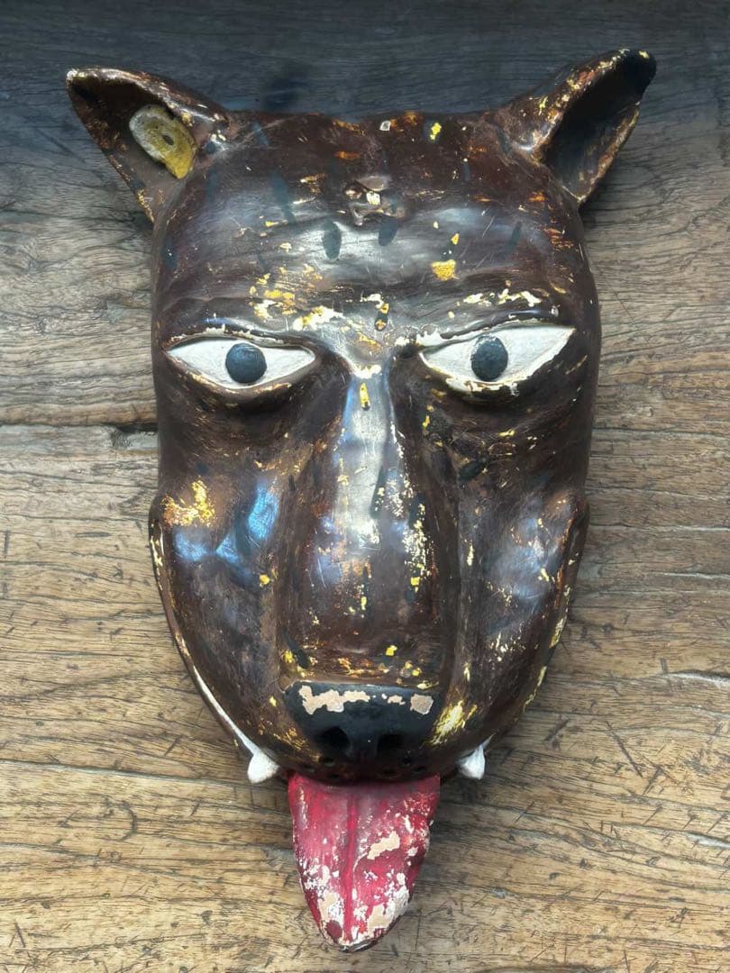 イバタカツエ作 犬面