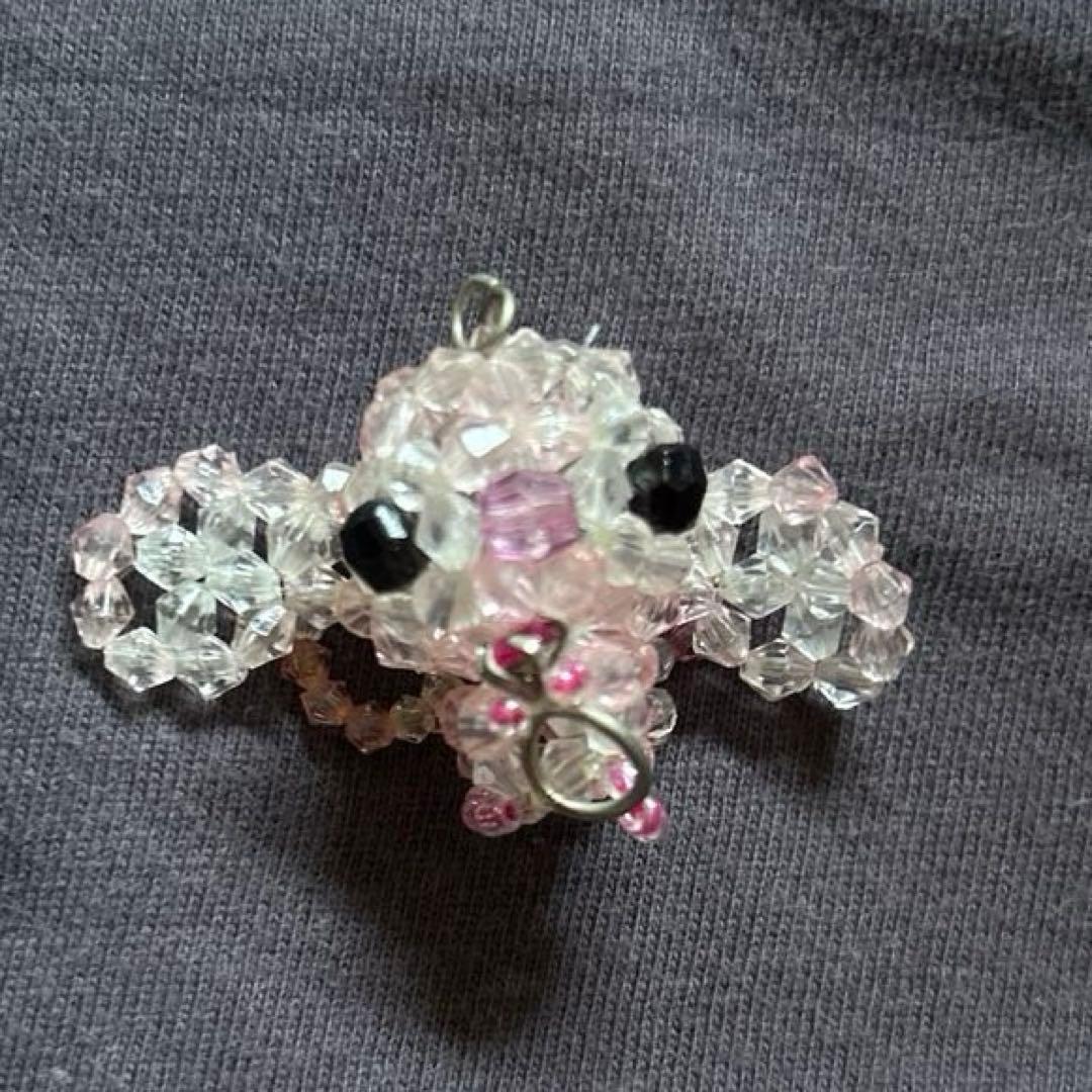 ビーズ ストラップ ディズニー リロ&スティッチ エンジェル - メルカリ