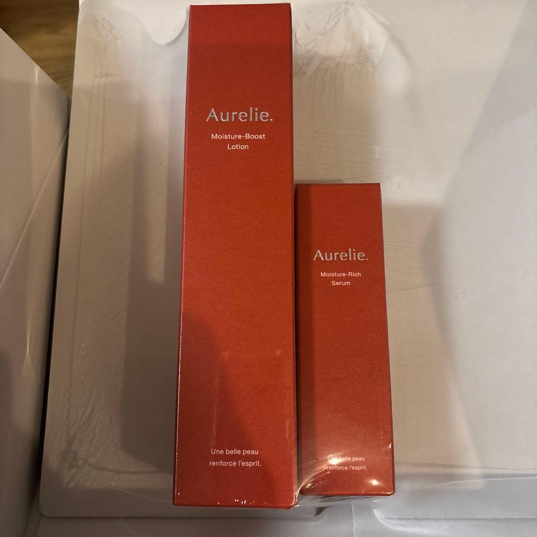 【新品未使用】オレリー モイスチャー ローション&リッチセラム　セット