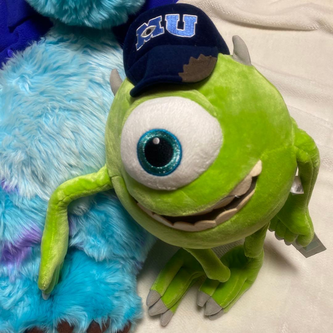 日本未発売】香港ディズニー サリーとマイクのぬいぐるみセット