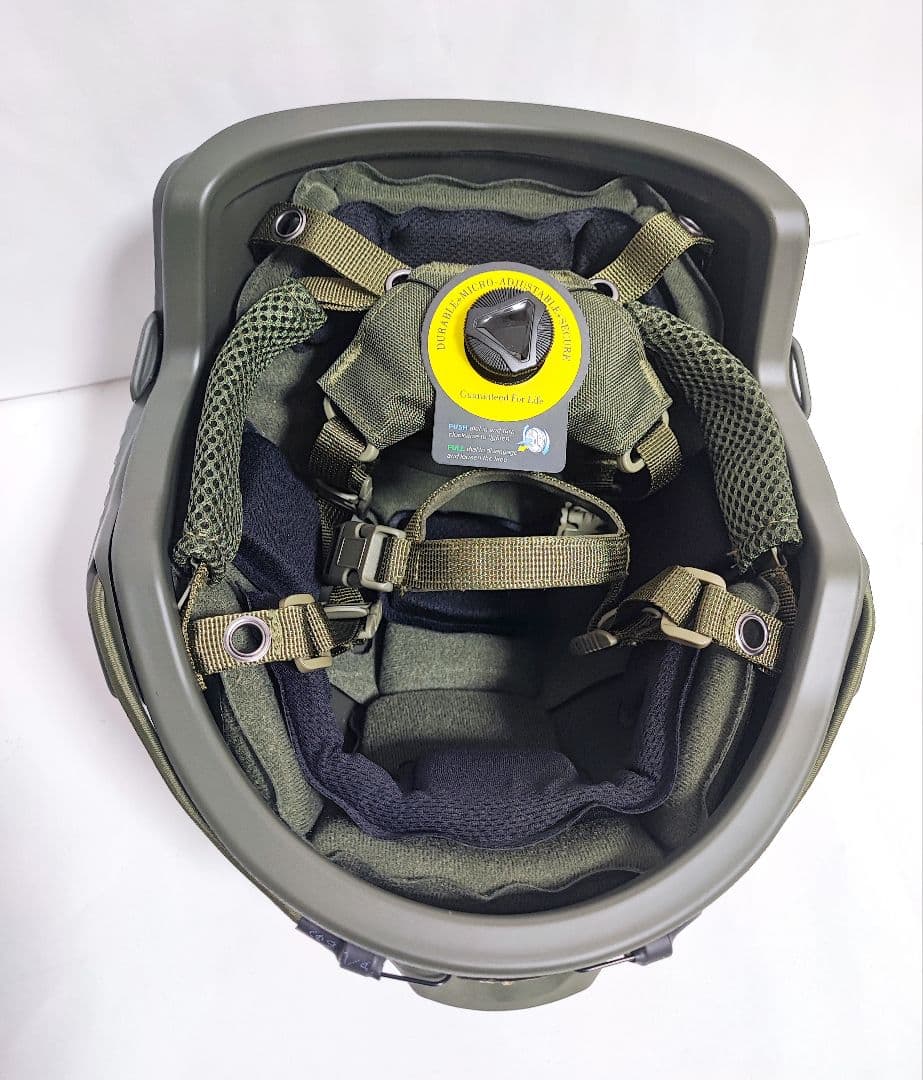 NIJ IIIA レベル3A Fast型 防弾ヘルメット OD 陸自迷彩 カバー - メルカリ