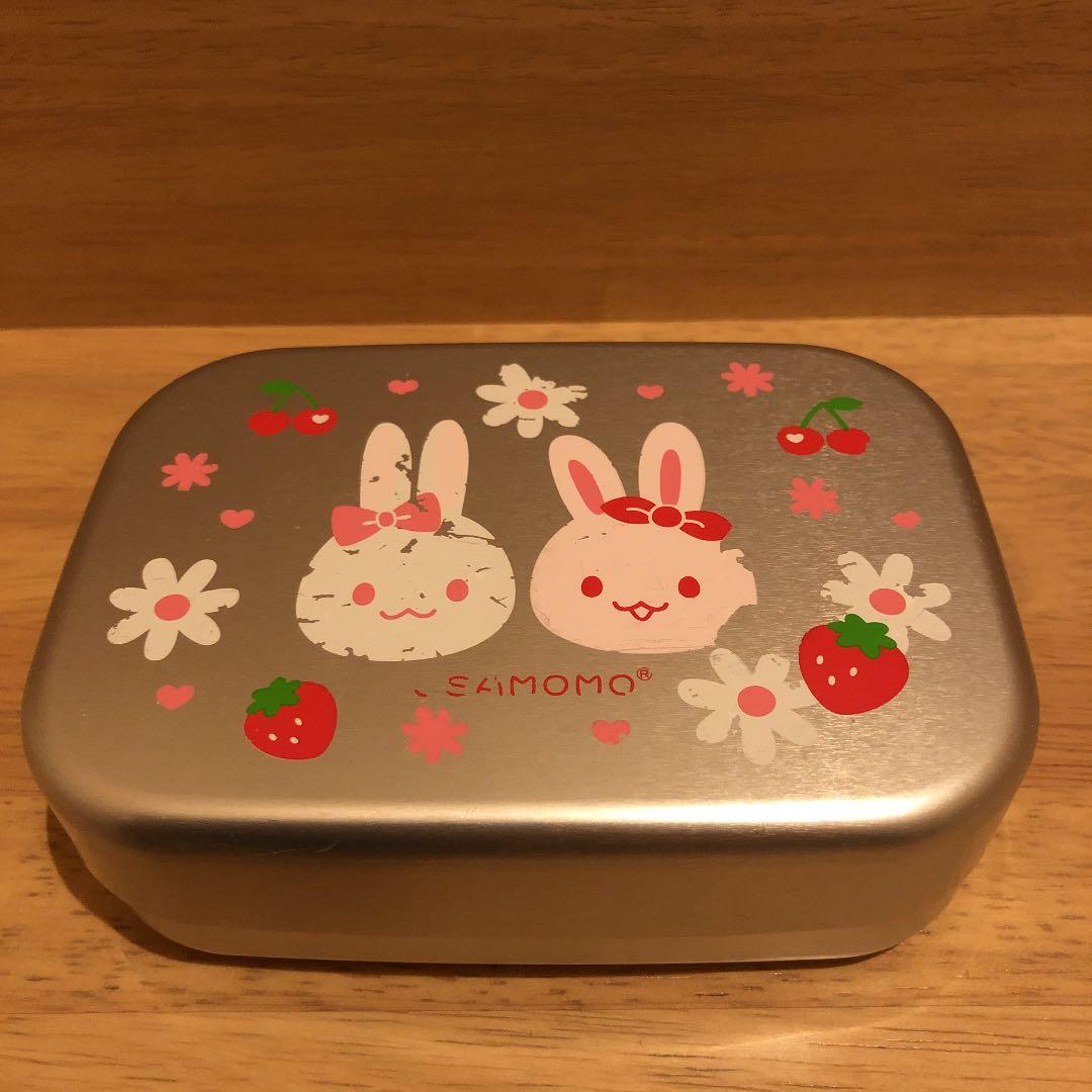 弁当箱 マザーガーデン うさもも アルミ ランチボックス 暖飯 いちご
