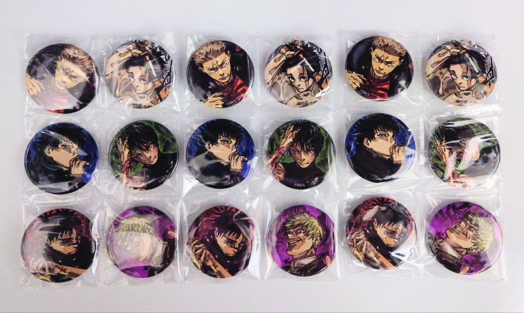 ジャンプギガ 2026 WINTER 付録 呪術廻戦 缶バッジ 2種 3セット - メルカリ