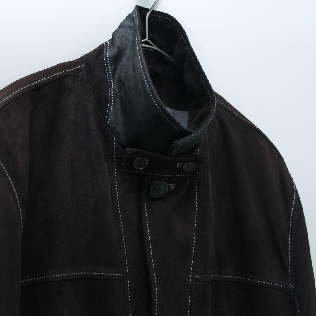 ジャケット・アウター PAL ZILERI moleskin/leather/ jacket palzileri___9C36PR233---