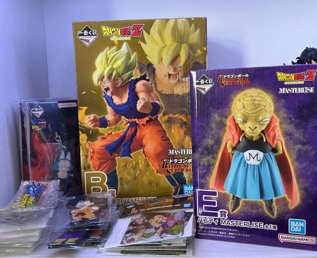 ドラゴンボール一番くじ　 B賞孫悟空　E賞バビディ　下賞まとめ売り