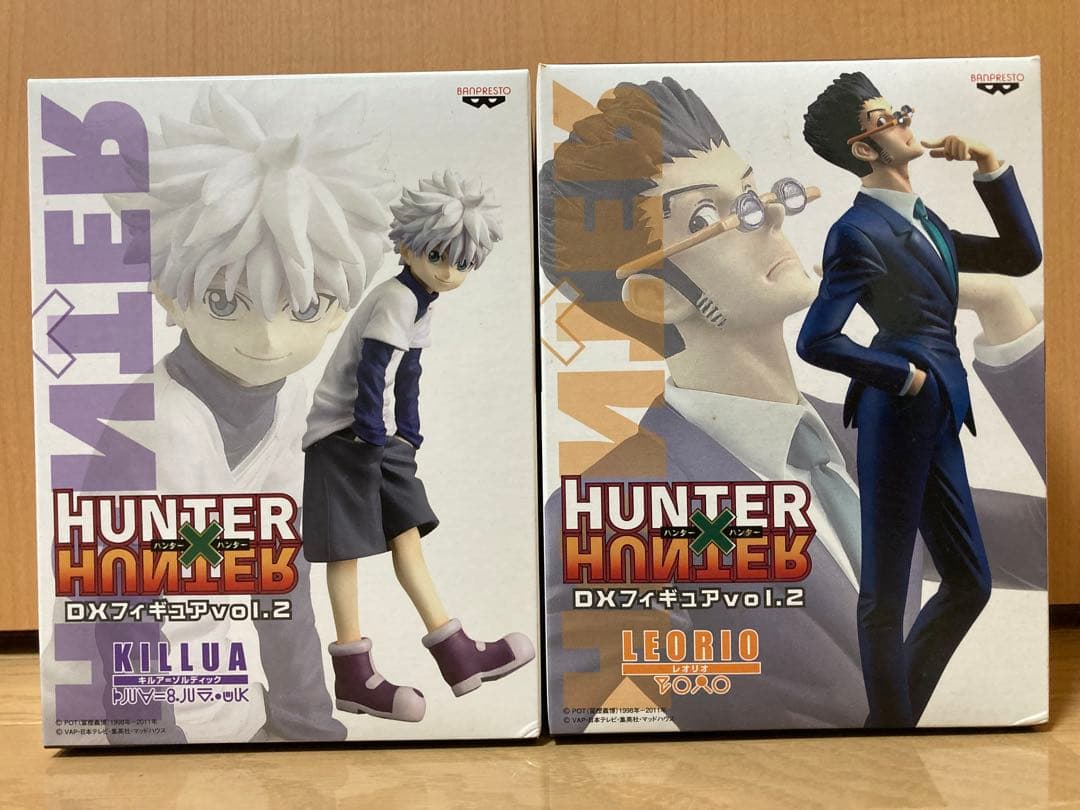 HUNTER×HUNTER DXフィギュア　キルア　レオリオ　セット