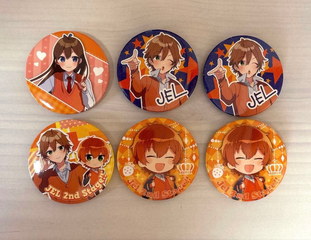 すとぷり ジェルくん ジェルステ2 缶バッジ - メルカリ